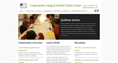 Desktop Screenshot of centrofisioterapiainfantil.com